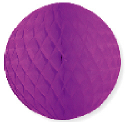 Wabenball violett, DIN 4102 B1, 40cm Ø