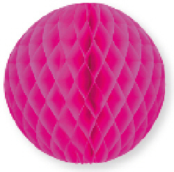 Wabenball pink, DIN 4102 B1, 50cm Ø