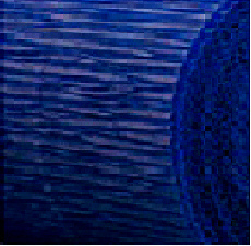 Gärtnerkrepp, 5er Set, königsblau, je 250cm x 50cm