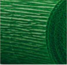 Gärtnerkrepp, 5er Set, tropicgrün, je 250cm x 50cm