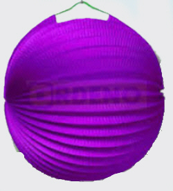 Lampion 25cm Ø violett, DIN 4102 B1