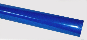 Niflamo Krepp Papier, Großrolle, 50m x 1m breit, brillantblau