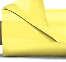 Lackfolie 180my, Rolle 30m x 1,30 cm, hell-gelb