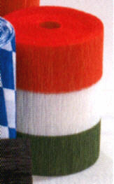Flaggen Krepp Papier, Großrolle, Farbe: Italien